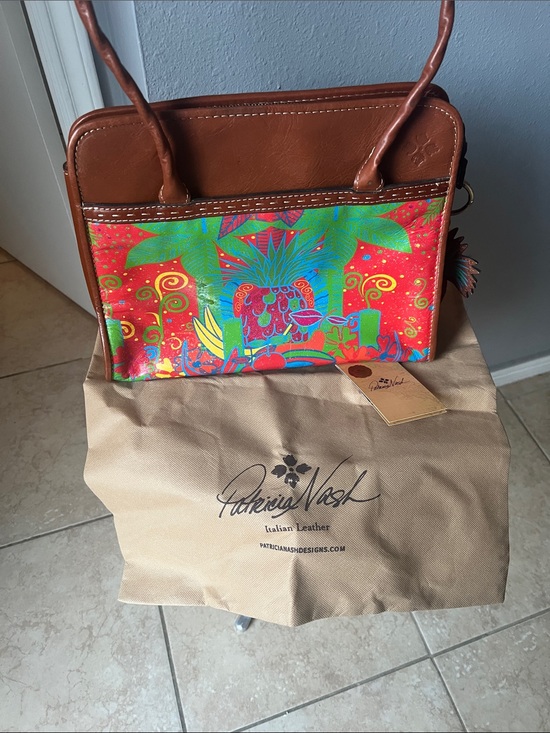 Patricia Nash Handbags - Patricia Nash | Tropicana Summer Festival Collection Leather Pineapple Bag